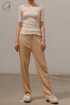 BASERANGE Douglas ribbed pants TRDO-RIB-SP22 COCHLEA